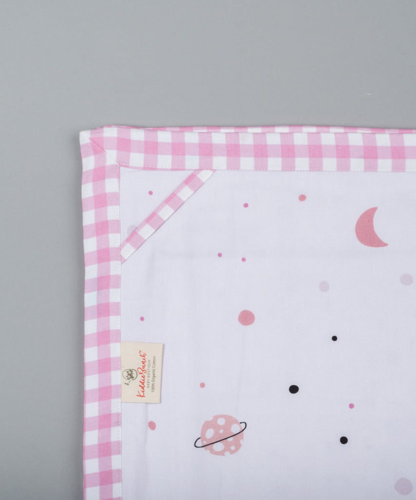 Bedtime Blanket (Planet +  Dots Pink)