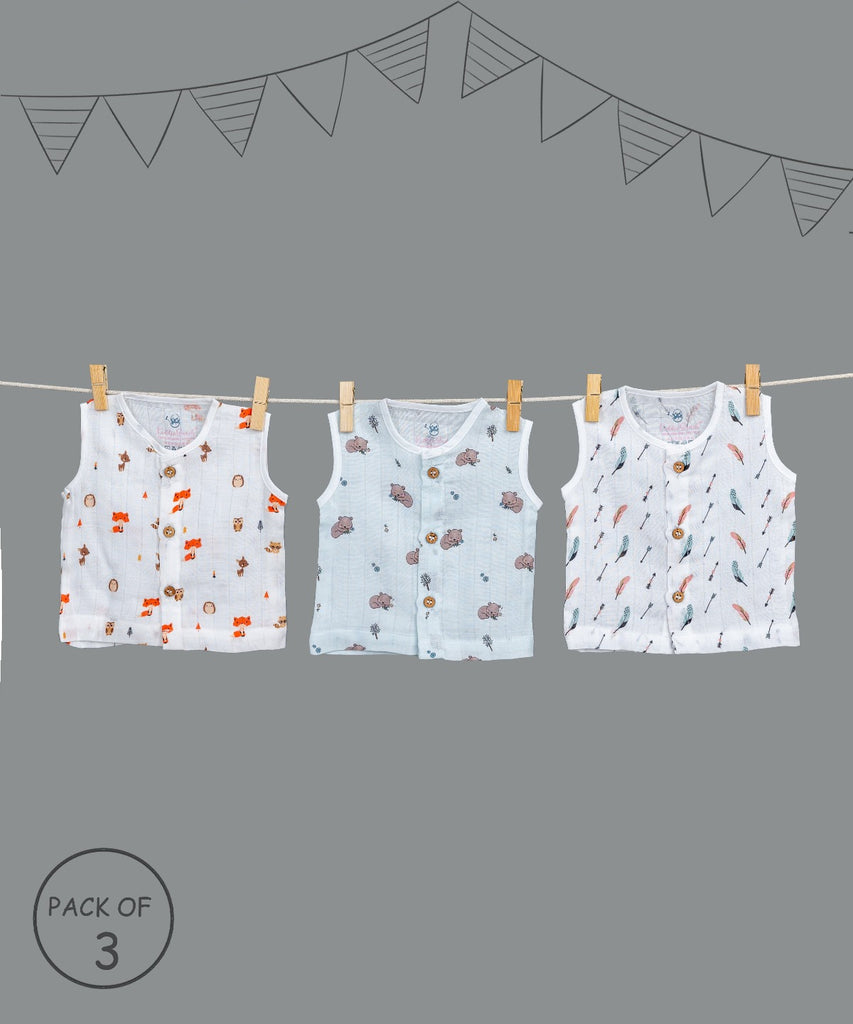 muslin combo8 (pack of 3)