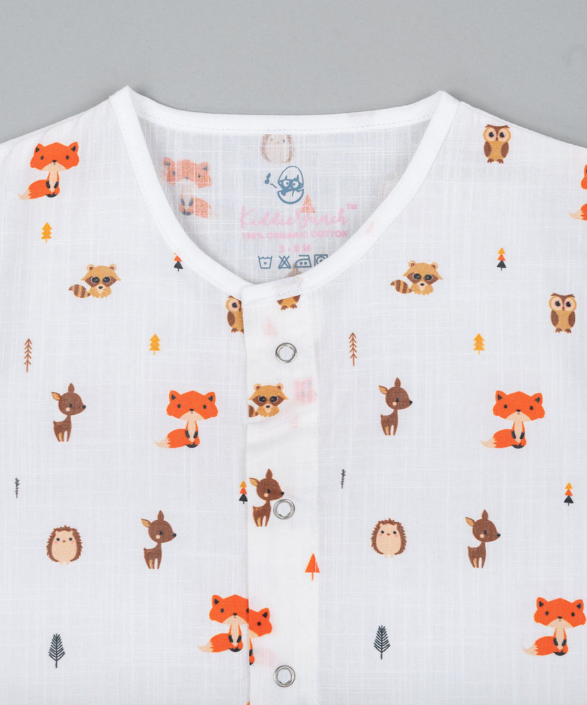 Cotton Jablas Full Print - Pet Fox