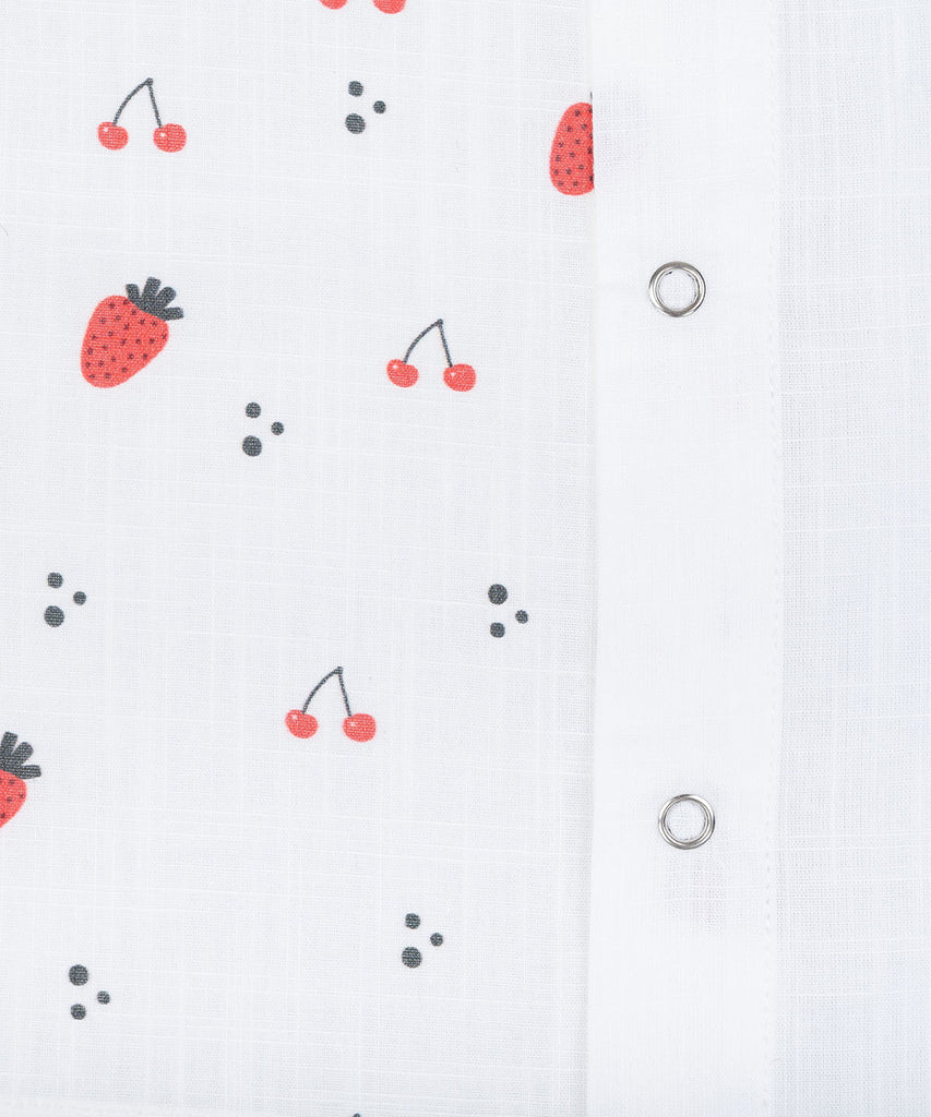 Cotton Jablas Half Print - Cheeri Berri